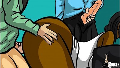 სკოლის შემდეგ მოსწავლეებს სექსი აქვთ შავკანიან მასწავლებელთან